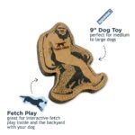 Natural Leather Big Jr 9" Dog Toy - Image 4