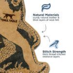 Natural Leather Big Jr 9" Dog Toy - Image 3