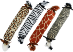 Katz Kuddlerz Safari Cat Toy – 17" Plush Catnip Toy with Feathers & Crinkle - Image 2