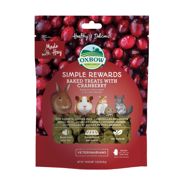 Simple Rewards Baked Treats with Cranberry