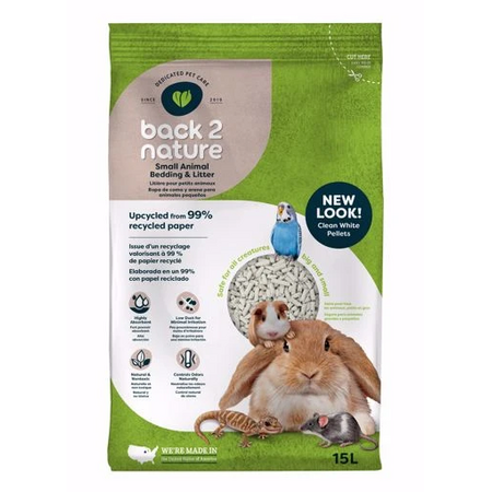 840673102218 Small Animal Paper Bedding & Litter 15L - Image 1