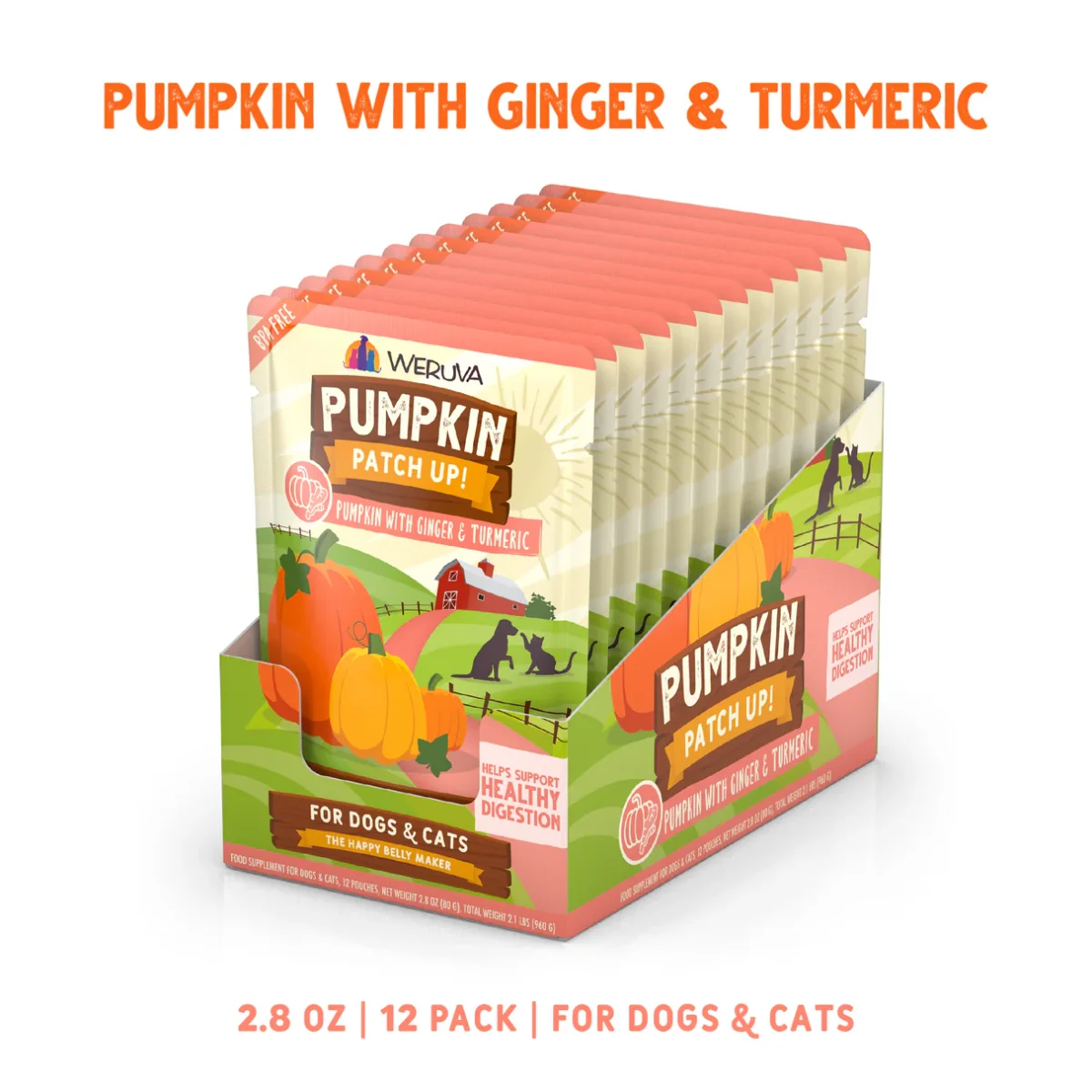 Dog & Cat Pumpkin Patch Up! Puréed Pumpkin Pouch - Image 4