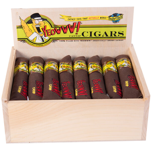 7" YEOWWW! Classic Brown Catnip Cigar