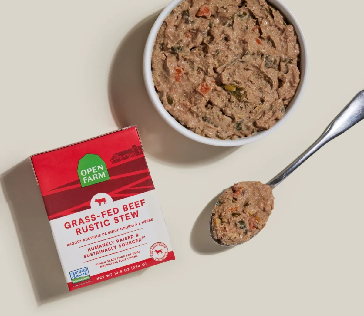 Grass-Fed Beef Rustic Stew Wet Dog Food - Image 2