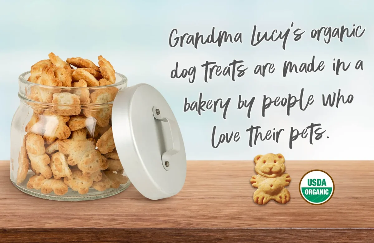 Organic Pumpkin Oven Baked Dog Treats 14oz - Image 3
