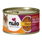 Minced with Whole Proteins Tuna, Chicken & Pumpkin Recipe for Cats