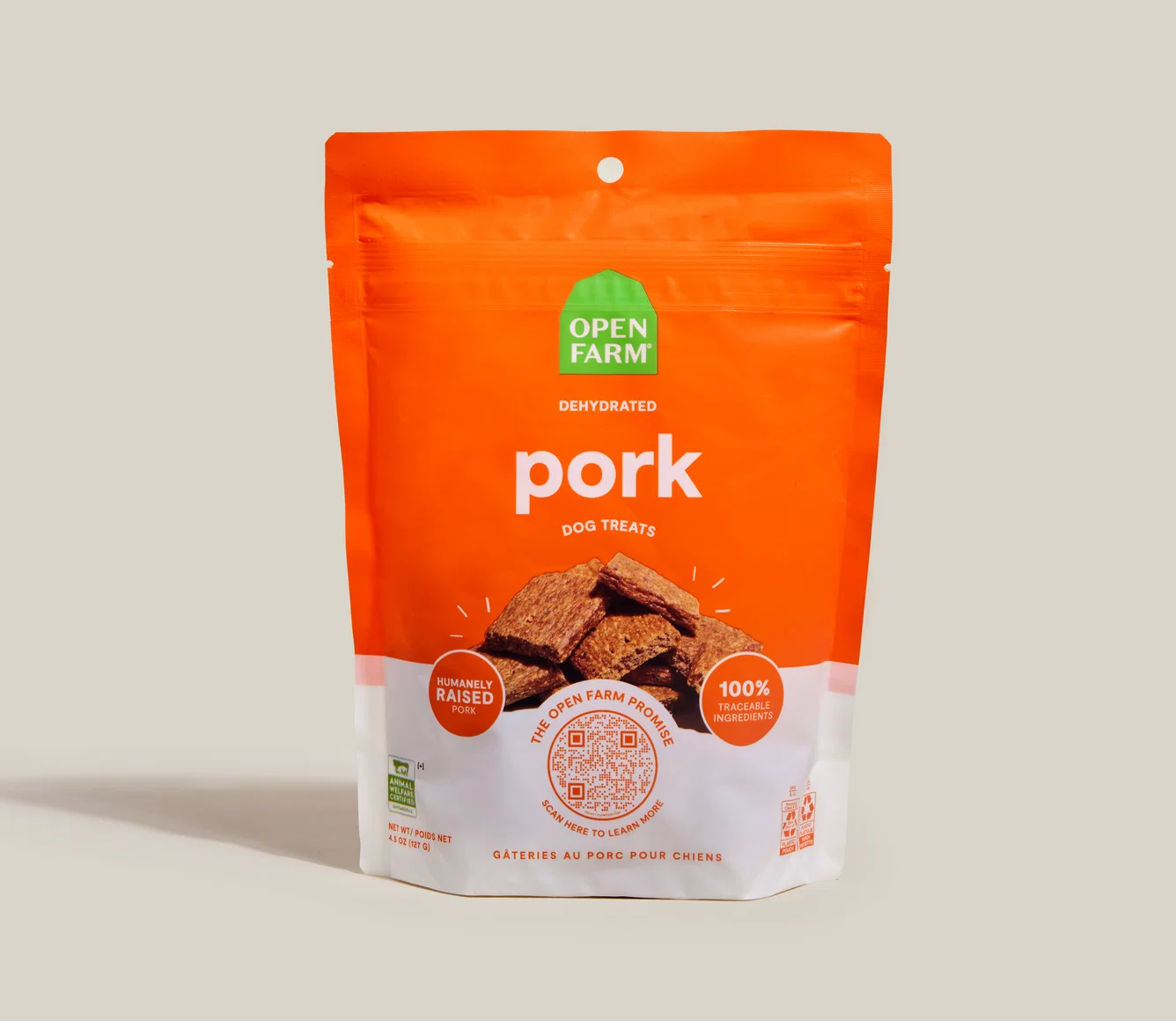 pdp_Pork_Dog_DehydratedTreats_1 Dehydrated Pork Treats 4.5oz - Image 1