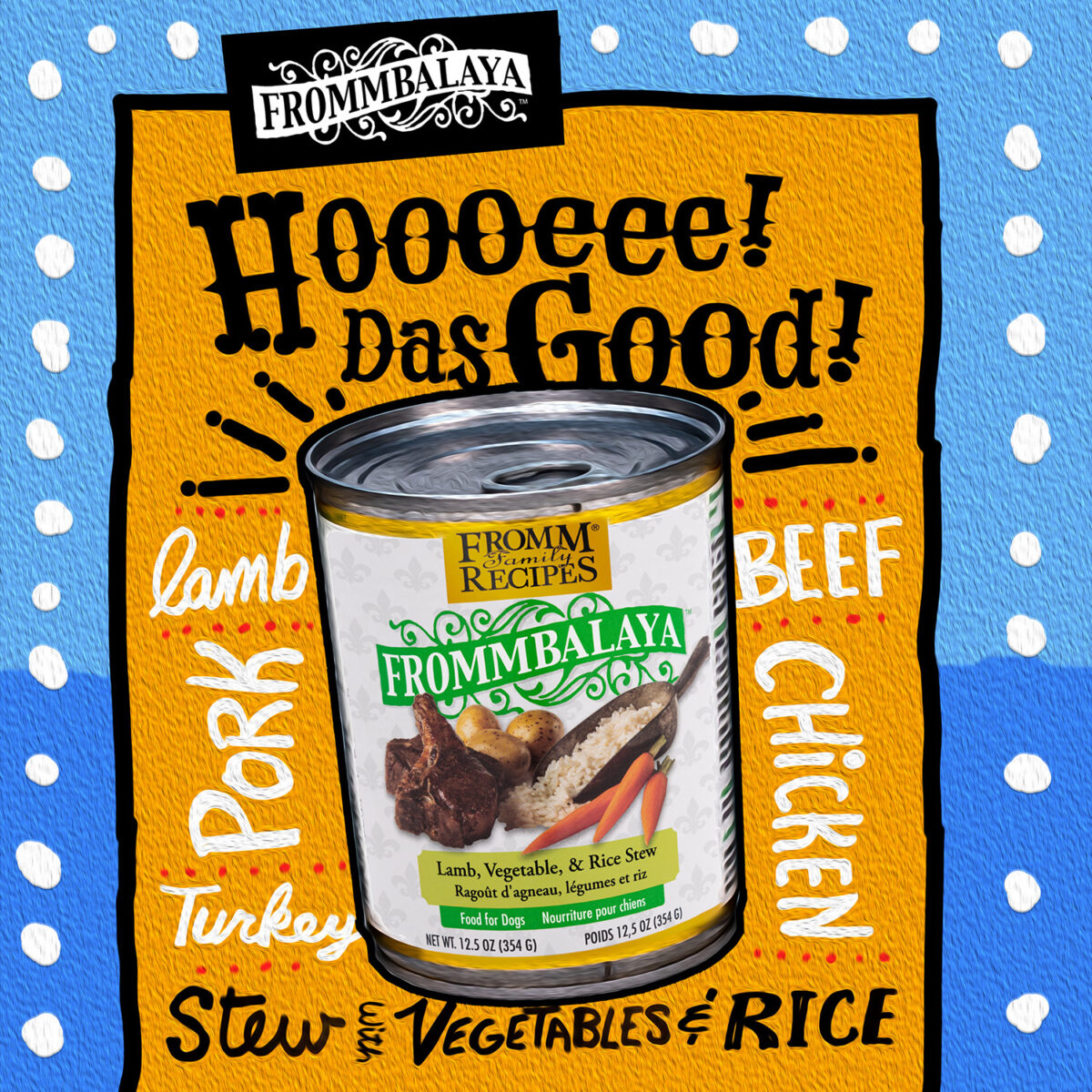 Frommbalaya Lamb, Vegetable, & Rice Stew Wet Dog Food - Image 10