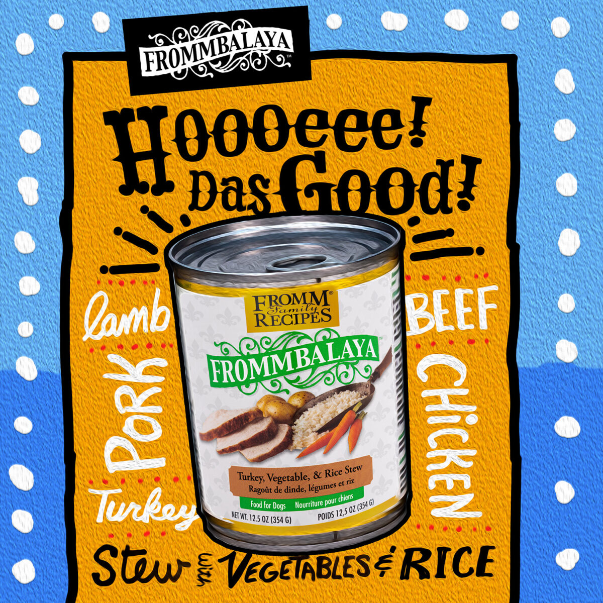 Frommbalaya Turkey, Vegetable, & Rice Stew Wet Dog Food - Image 10