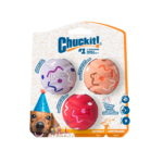 Chuckit! Dog Toy Birthday Ball 3pc