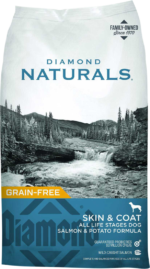 Diamond Naturals Skin & Coat All Life Stages Salmon & Potato Dog 30 lb