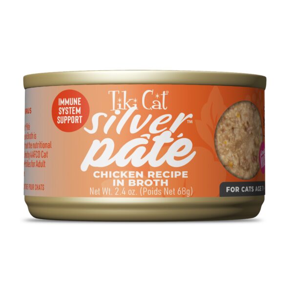 Silver™ Pâté: Chicken Recipe in Broth, 2.4oz