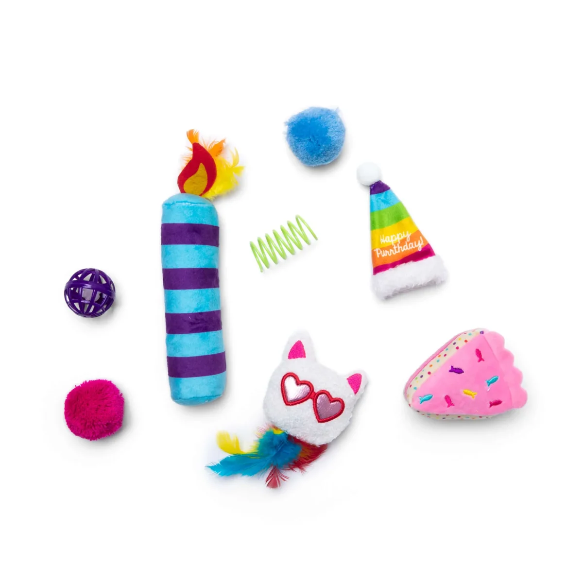 Quirky Kitty Cat Toy Birthday Box 8 pc - Image 6