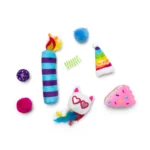 Quirky Kitty Cat Toy Birthday Box 8 pc - Image 6