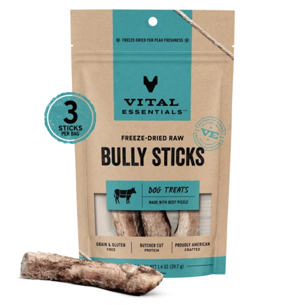 Freeze-Dried Raw Protein Bully Sticks