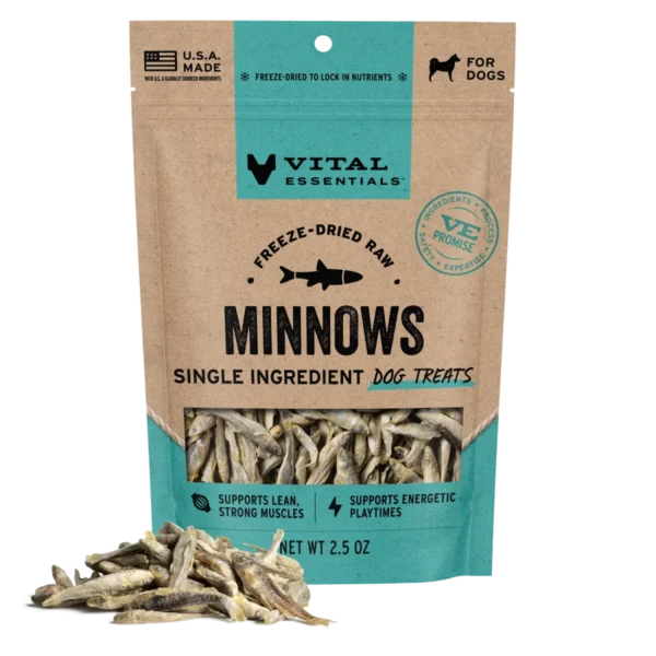 Freeze-Dried Raw Minnows, 2.5oz