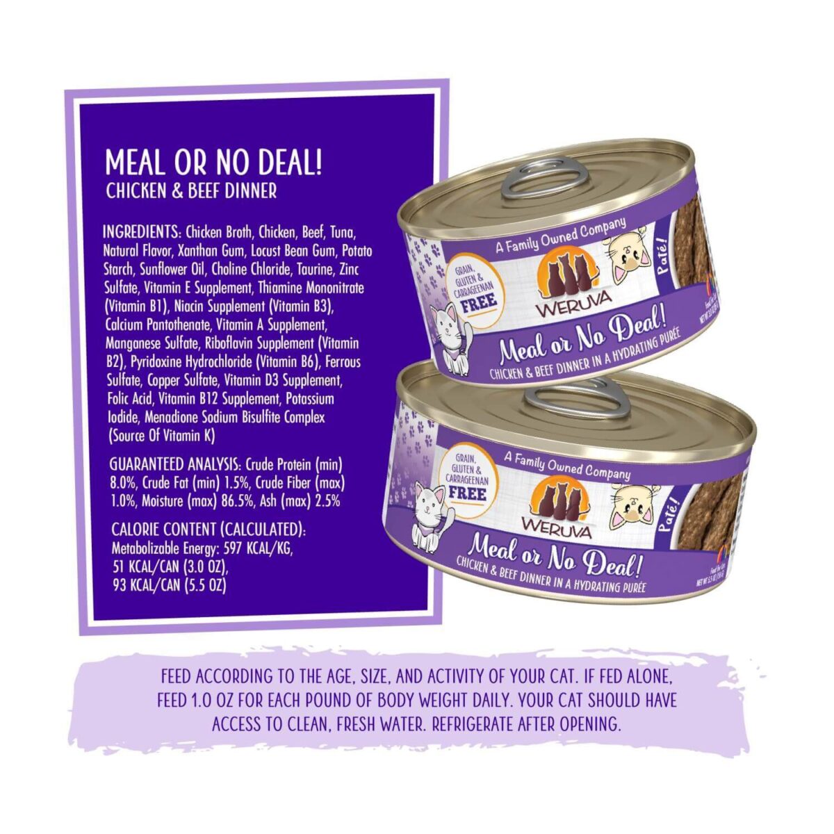 Meal Or No Deal! With Chicken & Beef Classic Cat Paté - Image 2