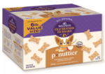 P-Nuttier Natural Mini Oven-Baked Biscuits Dog Treats, 6Lb