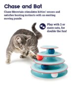 Catstages Chase Meowtain Cat Track Toy Blue - Image 3