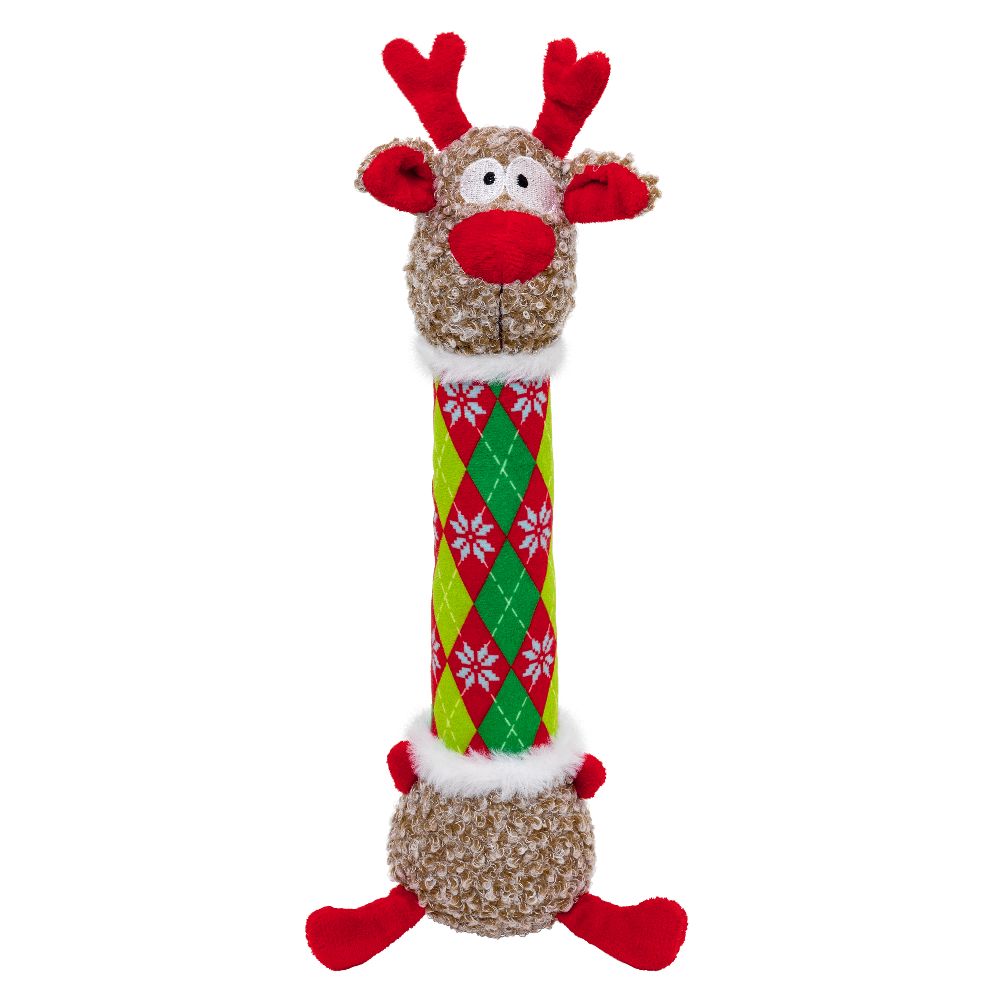 302828_Image501 Holiday Shakers™ Luvs Argyle Reindeer Md - Image 1