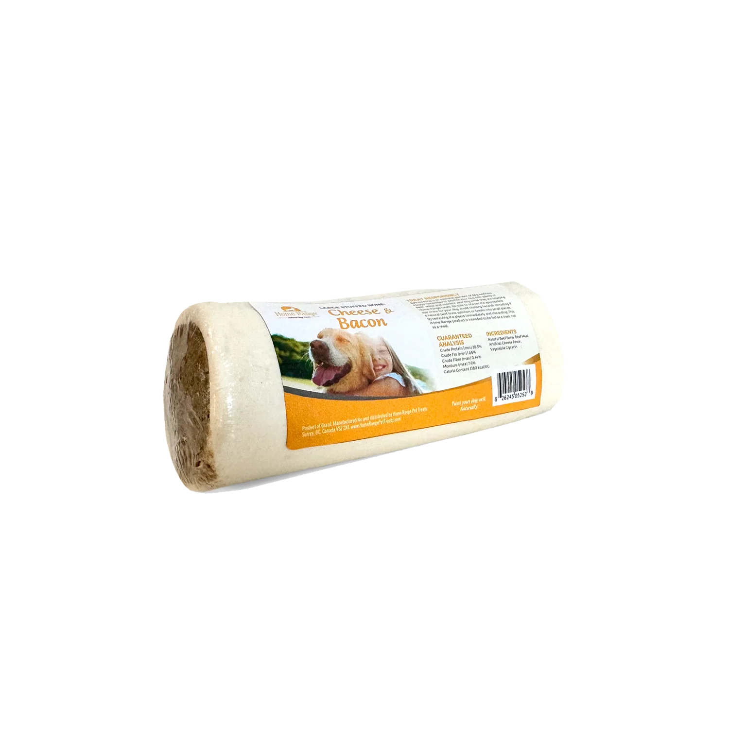 626245013041-HRB113-Large-Stuffed-Bone-Cheese-Bacon_2000x Stuffed Bone - Cheese & Bacon - Image 1