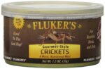 Fluker's Gourmet Canned Crickets 1.2 oz