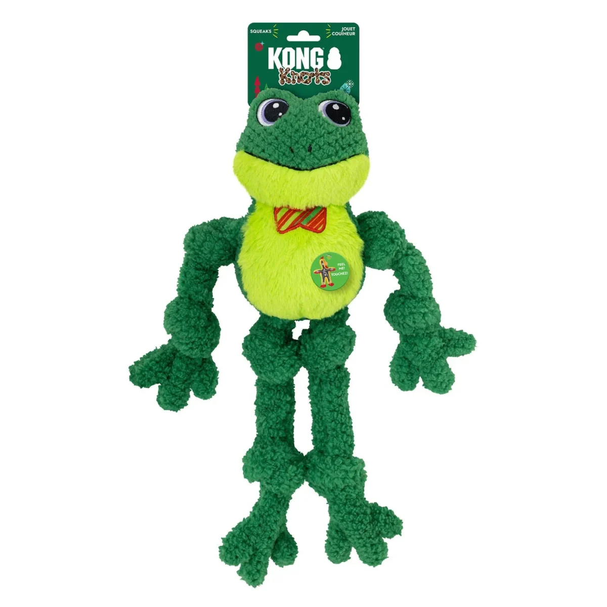 Holiday Knots Bow Tie Frog Lg/XL - Image 2