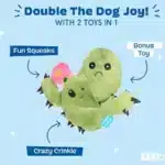 Consuela the Cactus Green Plush Dog Toy - Image 7